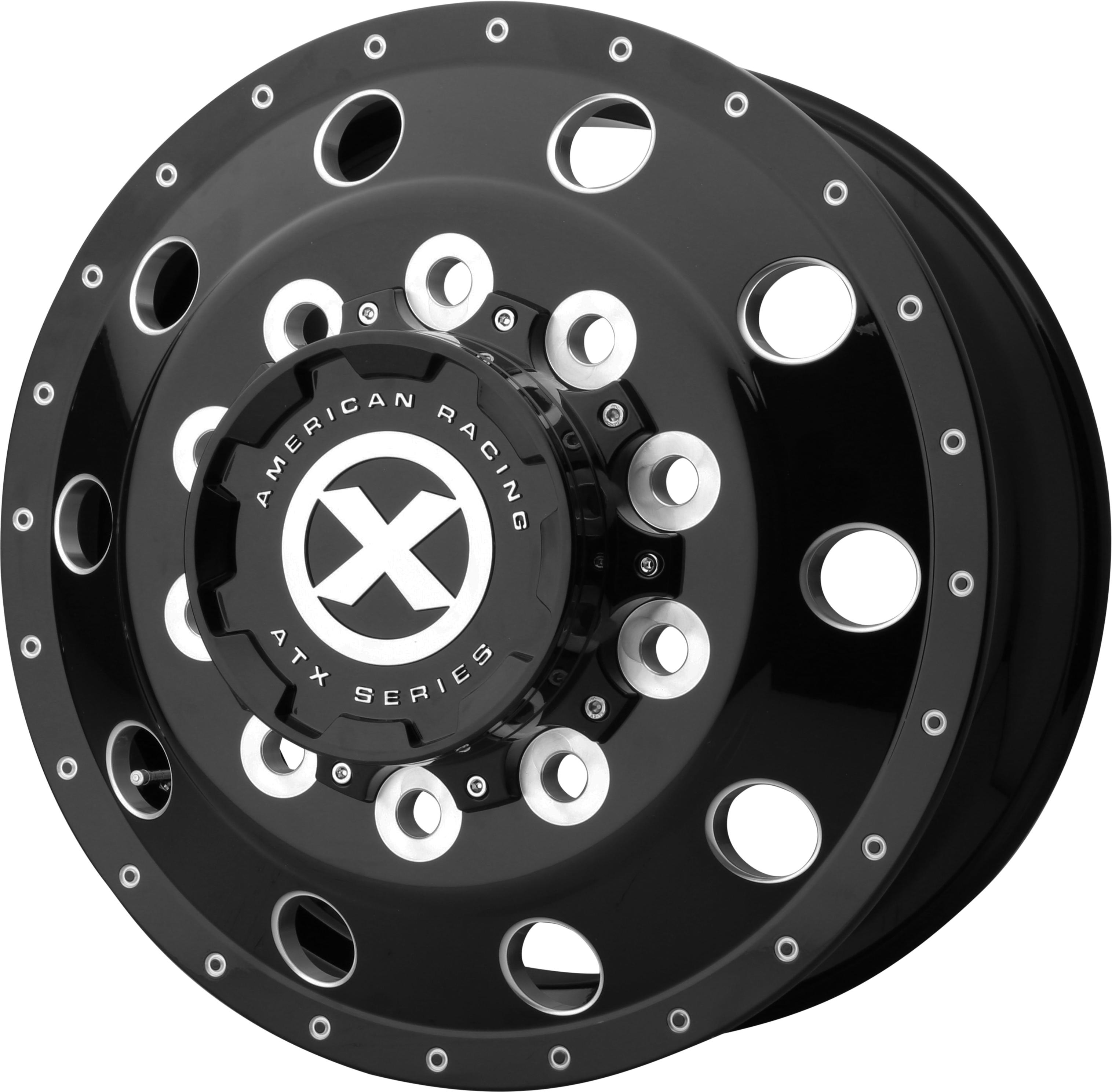AO405 22.5X10.5 10X11.25 G-BLK MILL FRT