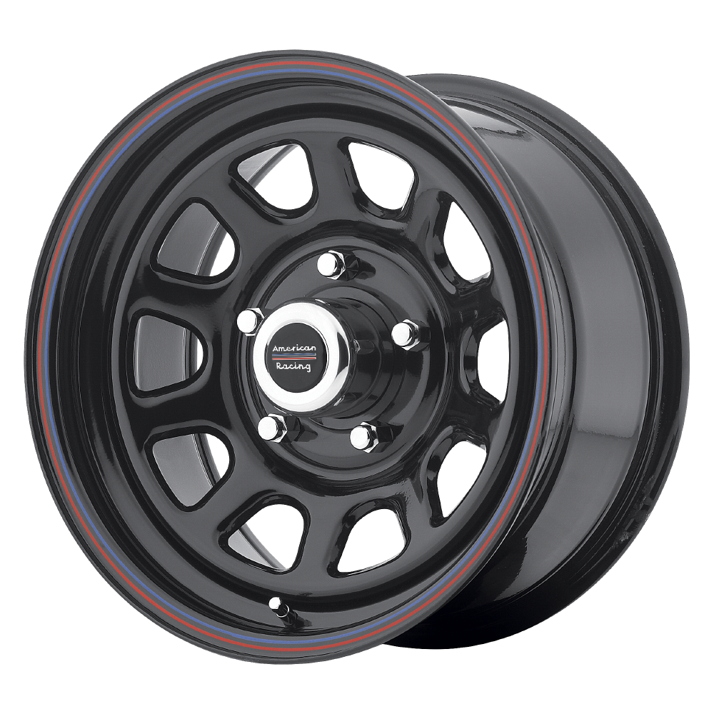 AR767 D WINDOW 16X8 6X5.5 G-BLK +12MM