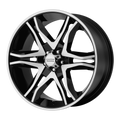 AR893 MAINLINE 17X8 6X135 G-BLK/MCH +25M