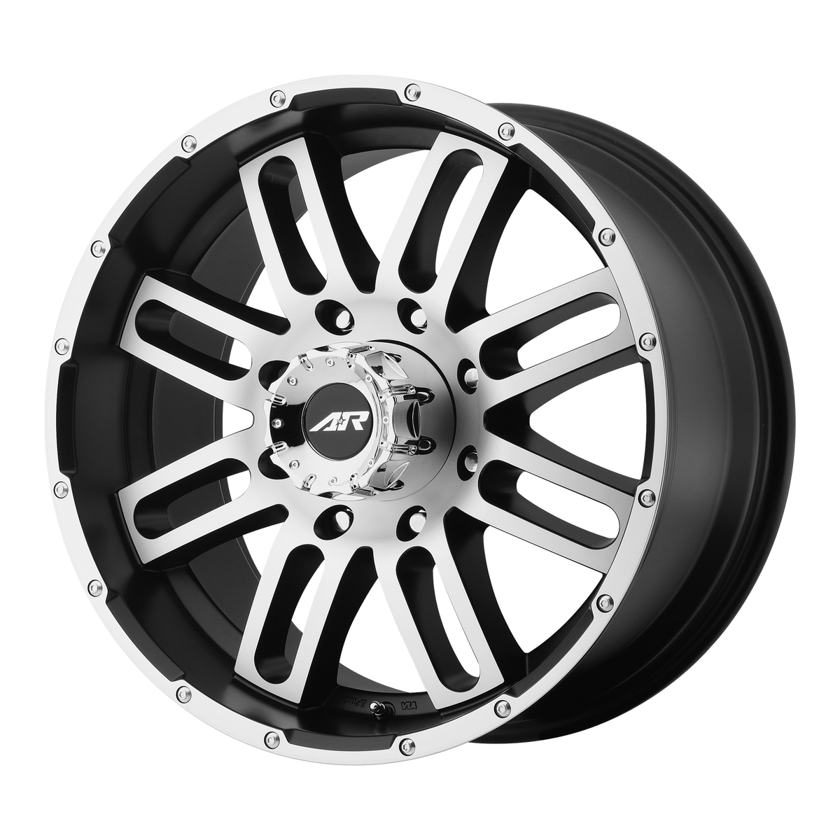 AR901 20X9 6X5.5 S-BLK MACH 20MM