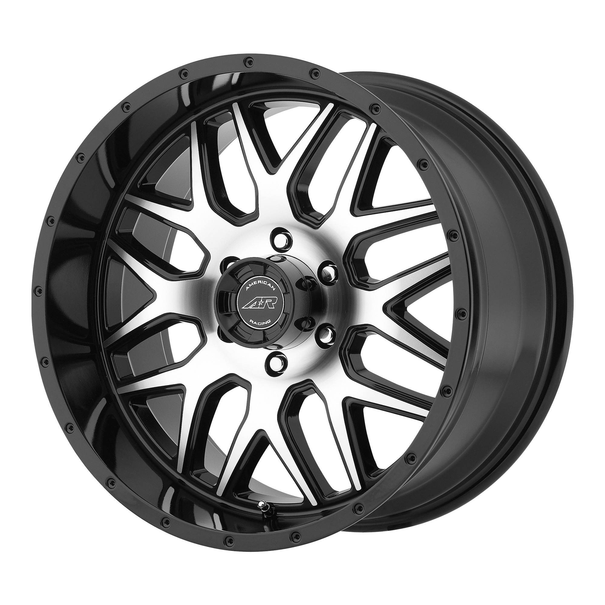 AR910 20X9 6X5.5 G-BLK MACH 18MM