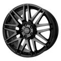AR928 17X7 5X100 GLOSS BLACK 40MM