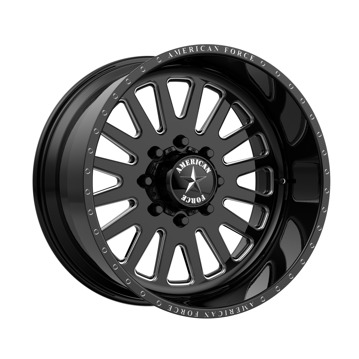 ATOM SS 24X14 6X5.5 -73 BLACK