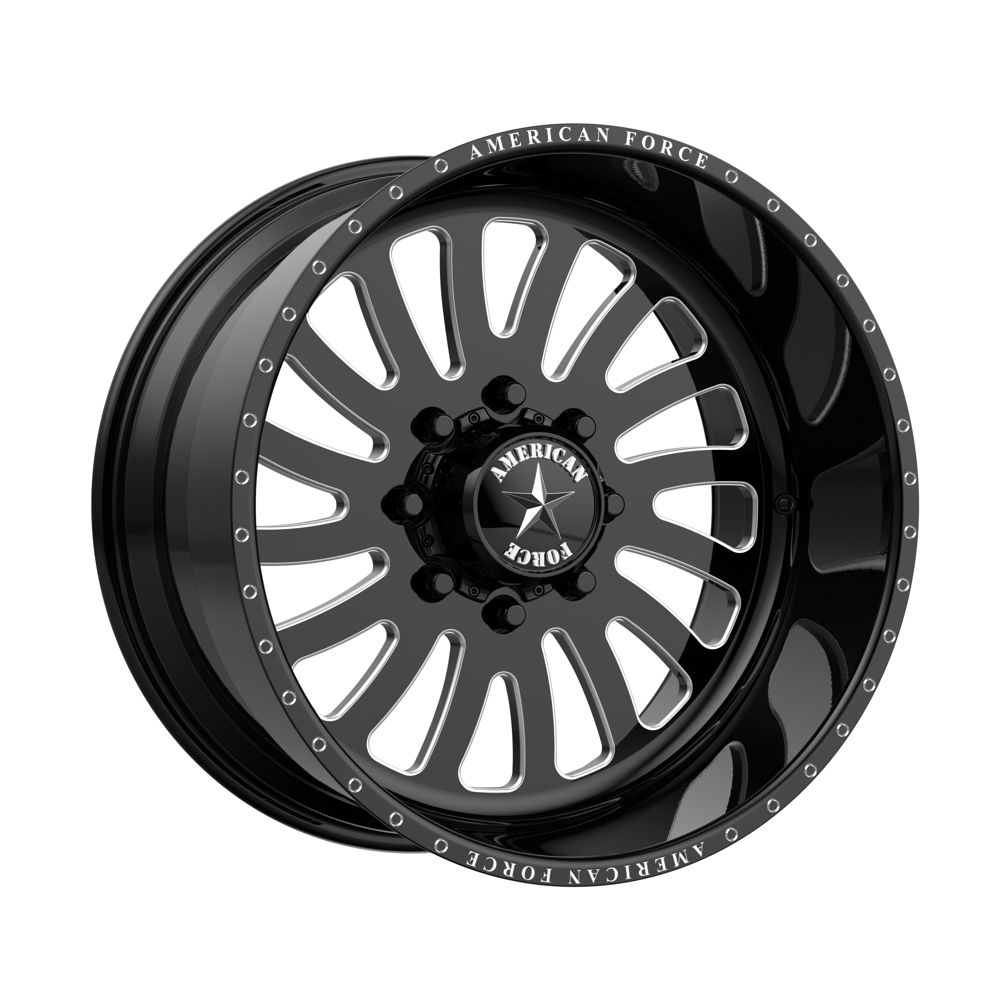 OCTANE 22X14 6X5.5 -73 BLACK R