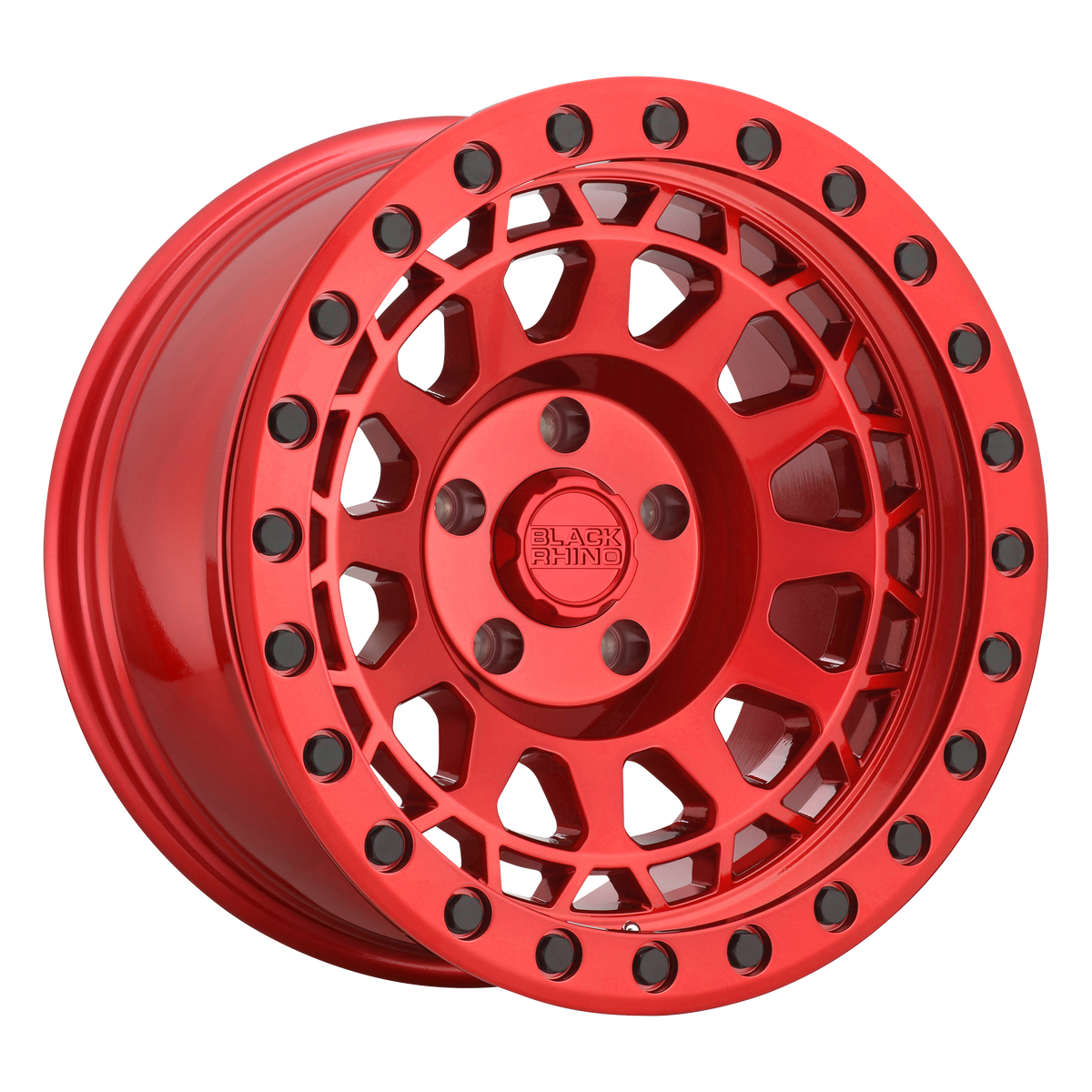 BR PRIMM 17X9 5X114 -18 71 CNDY RED BLK