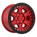 BR RENO 20X9.5 5X127 +0 71 CNDY RED BLK