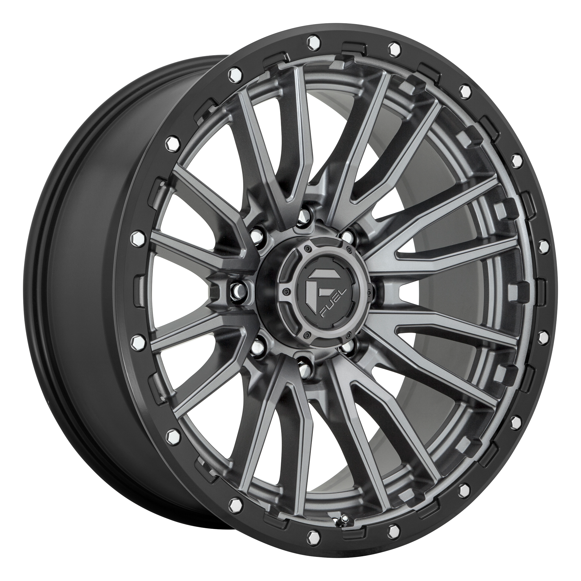 REBEL 22X9 6X5.5 106 +20 M-GMTL-BLK-RG