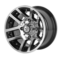 ILLUSION UTV 10X7 MACH G-BLACK -25MM