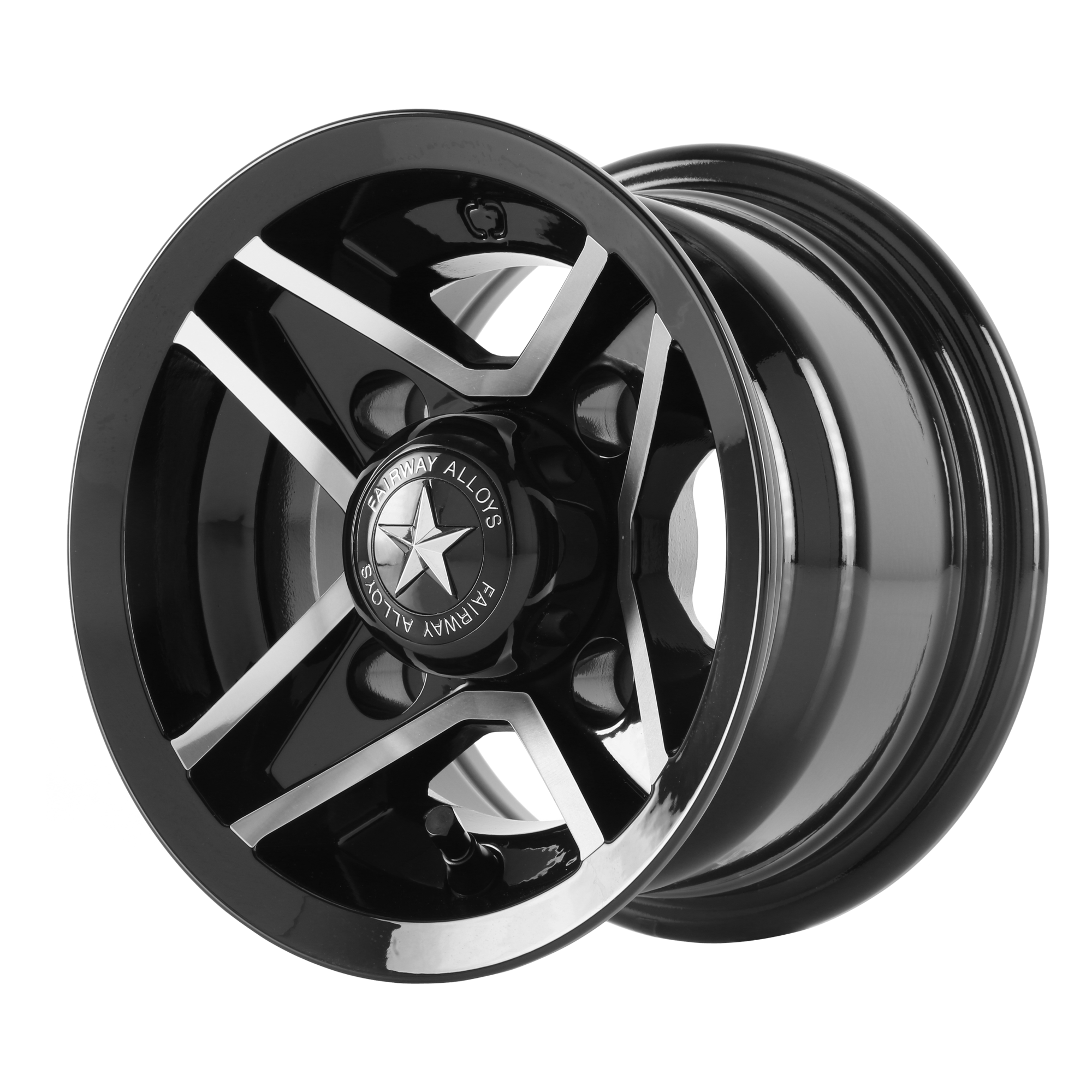DIVOT UTV 8X7 MACH GLOSS BLACK 00MM