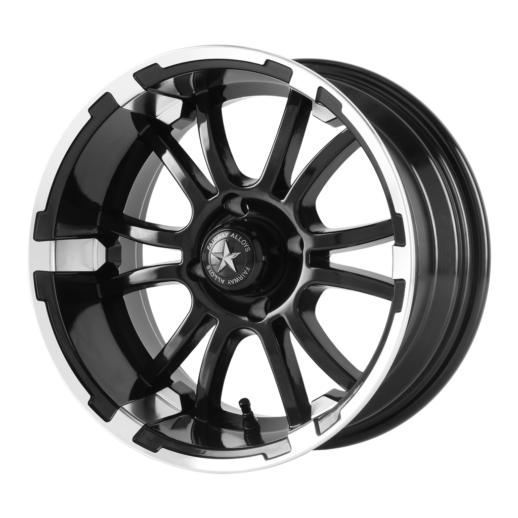 SIXER UTV 12X6.5 MACH G-BLACK -20MM