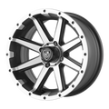 REBEL UTV 14X6.5 MACH G-BLACK -23MM