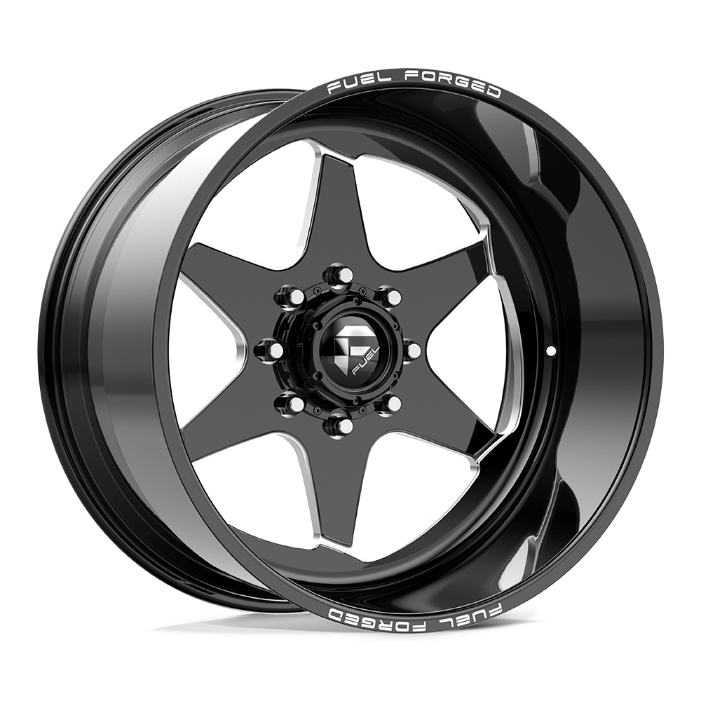 FF115 DL 20X14 6X5.5 BLK/MILL LFT -69