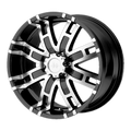 HE835 17X8 6X5.5 G-BLK/MCH 0MM