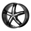 HE844 22X8.5 98-127 G-BLK/CHR +45MM