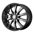 HE875 24X9.5 108-140 G-BLK/CHR +38MM