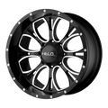 HE879 17X9 5X5 G-BLK/MILL BTCC -12MM