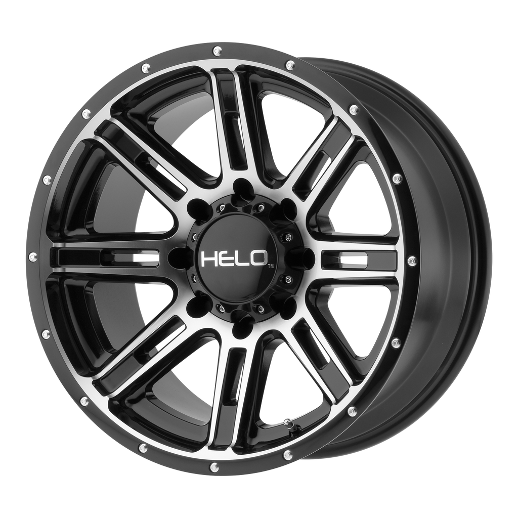 HE900 20X9 6X5.5 G-BLK MACH 18MM