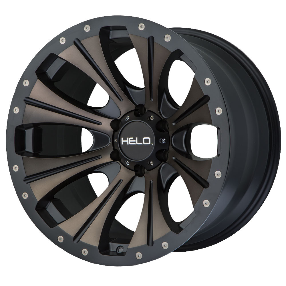 HE901 17X9 6X5.5 S-BLK DTCC -12MM
