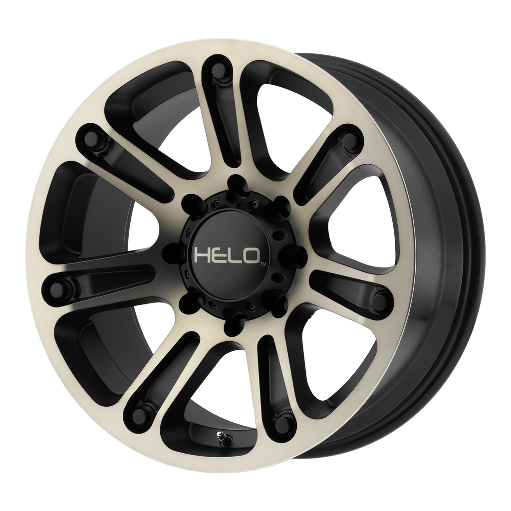 HE904 20X9 5X5.0 SATIN BLACK DTCC -12MM