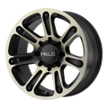 HE904 20X9 6X5.5 SATIN BLACK DTCC 18MM