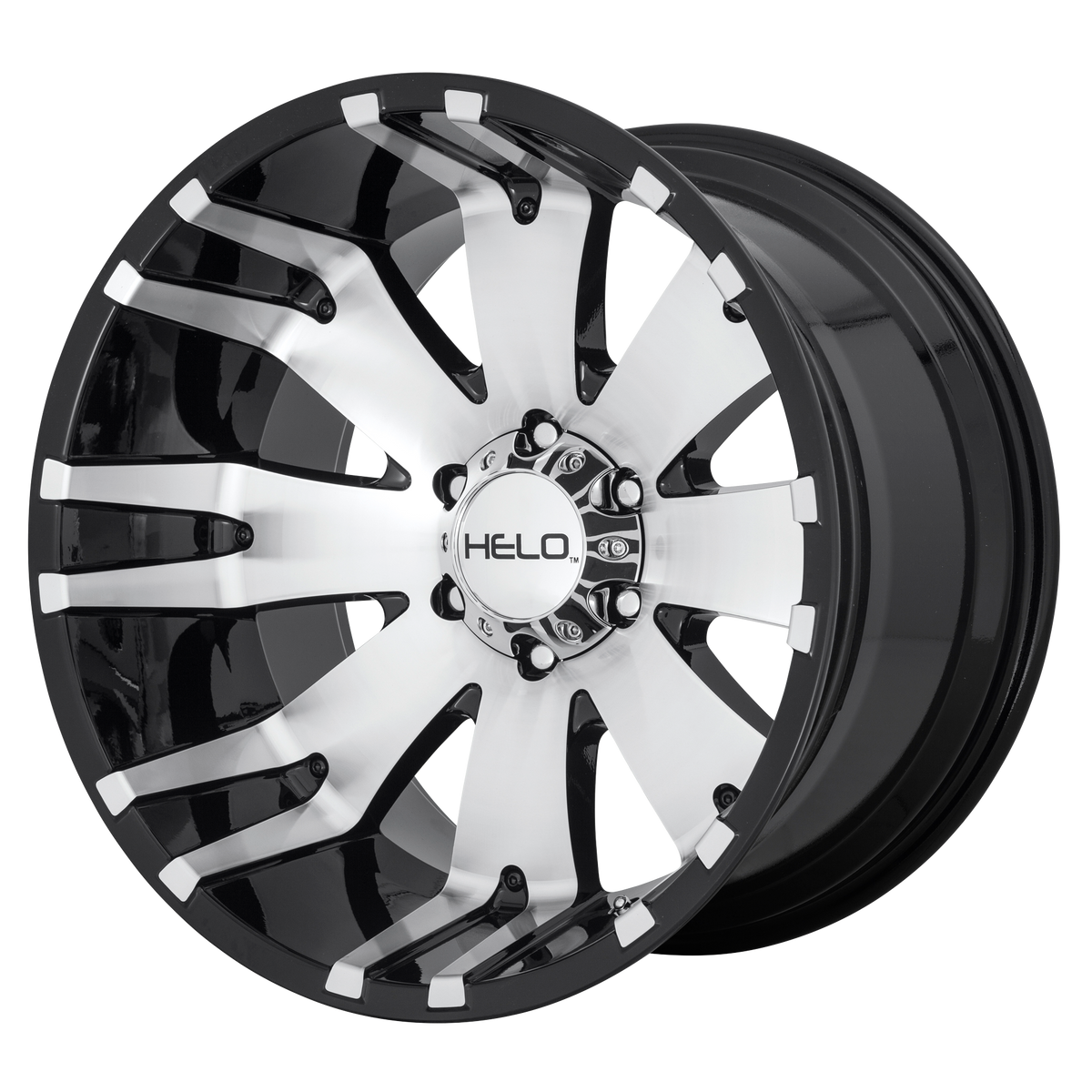 HE917 20X12 5X5.5 G-BLK MACH -44MM