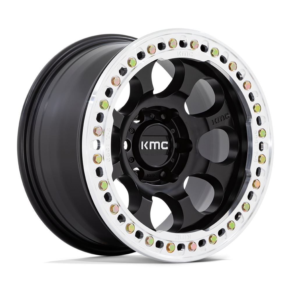 RIOT BL 17X8.5 6X5.5 SBLK-MC-RG +0