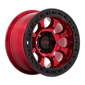 RIOT BL 17X8.5 6X5.5 RD-BLK-RG +0