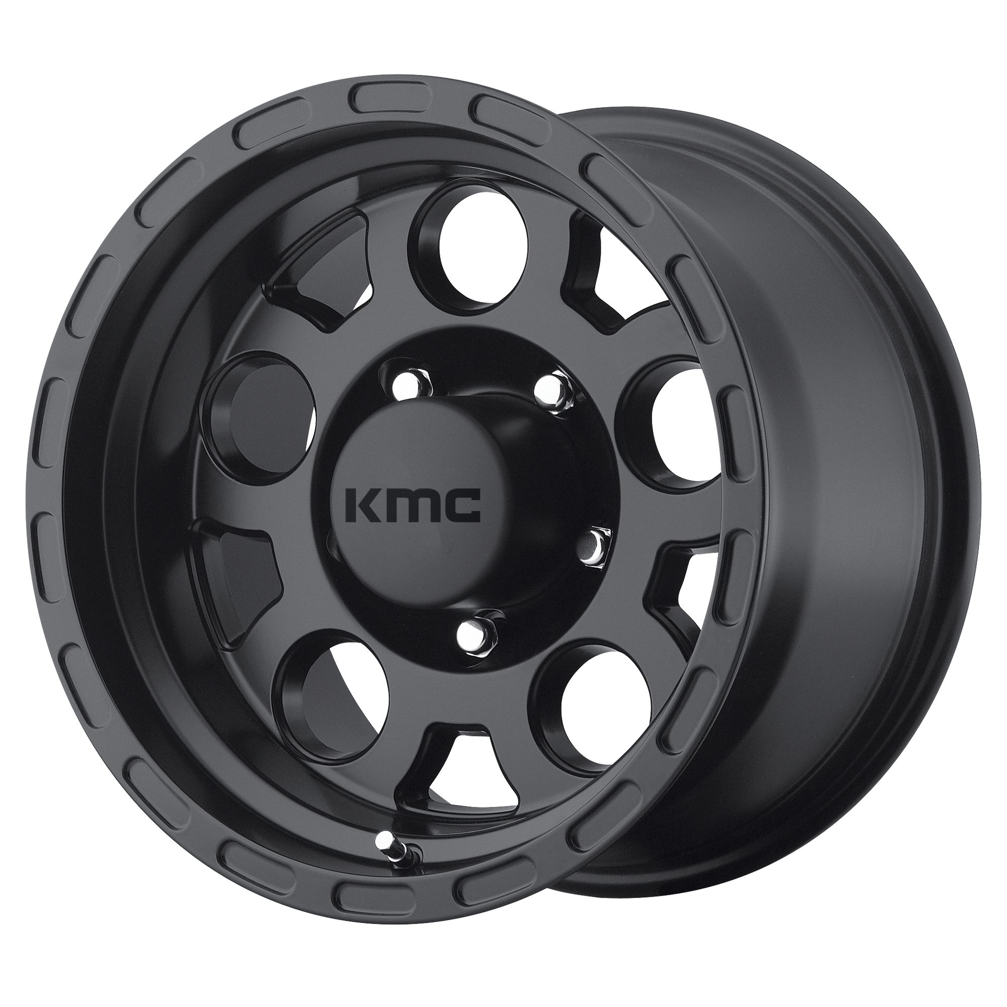 KM522 ENDURO 16X8 8X6.5 M-BLK 0MM