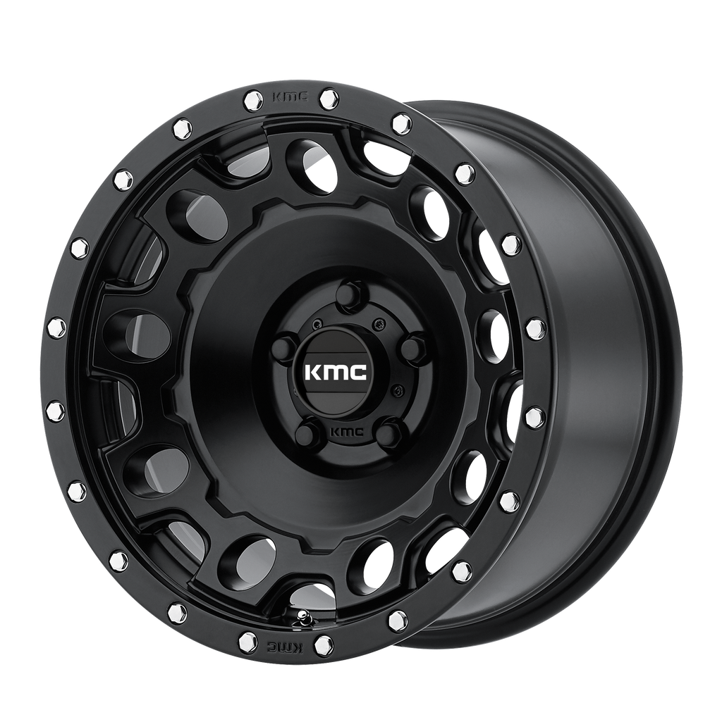 KM529 17X8.5 5X5.0 S-BLK 34MM