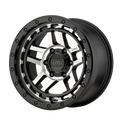 KM540 17X8.5 6X5.5 S-BLK MACH 18MM