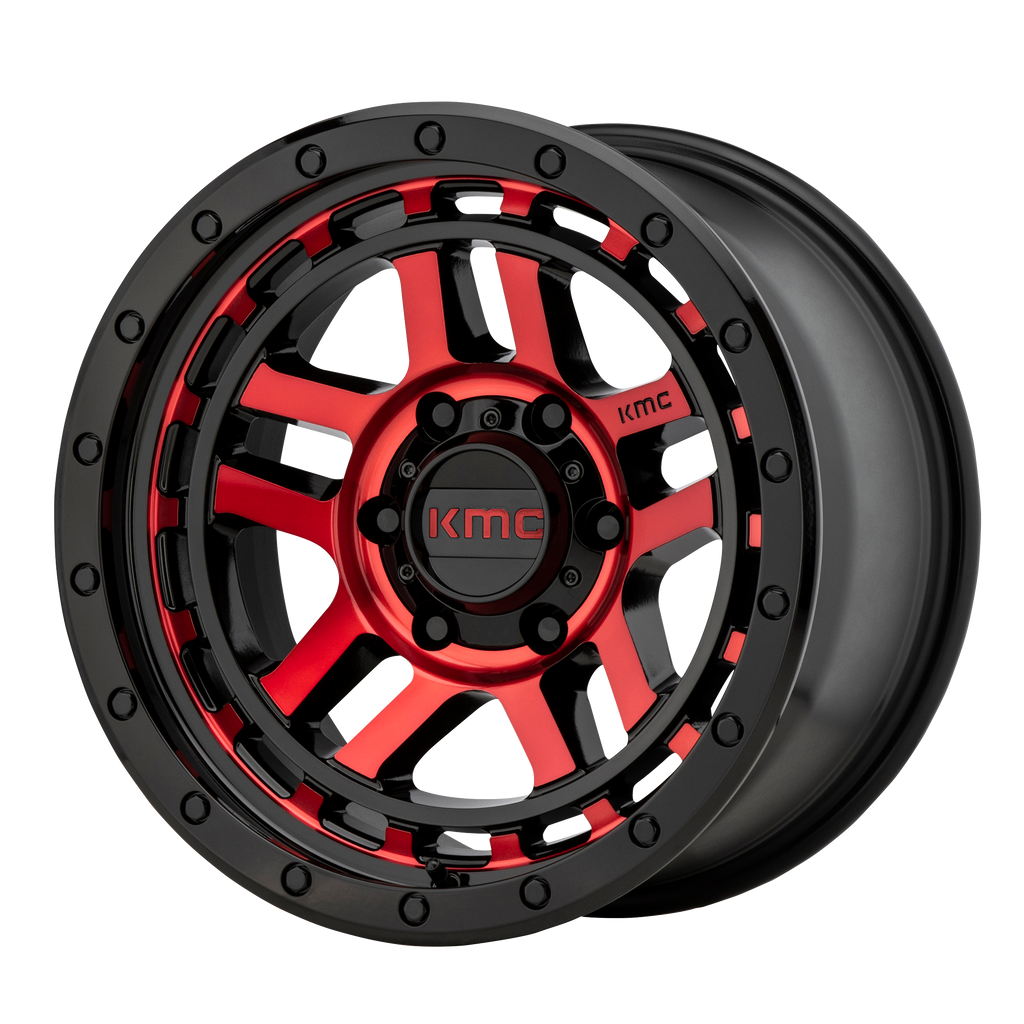 KM540 17X8.5 6X5.5 G-BLK MCH RTCC 18MM