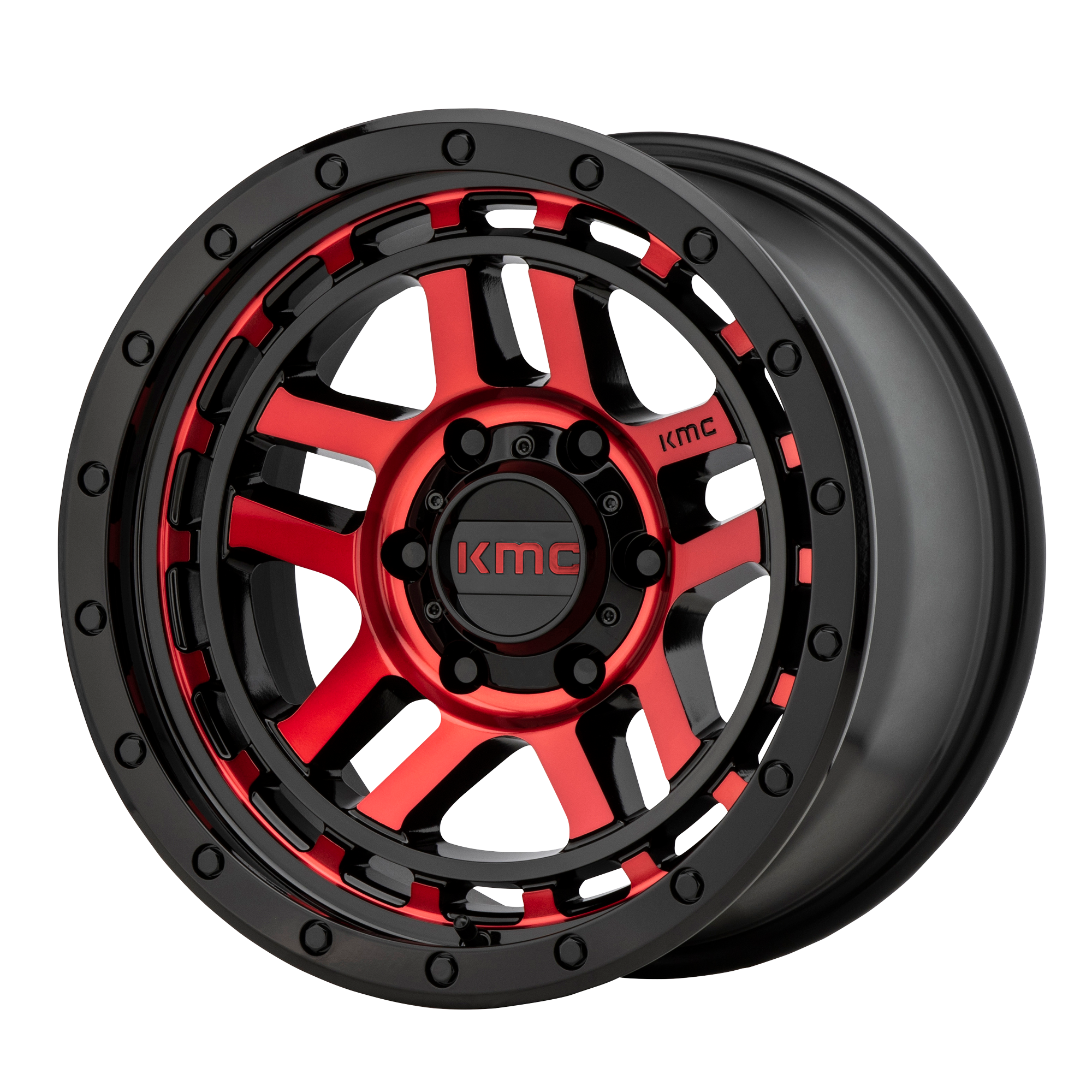 KM540 18X8.5 6X5.5 G-BLK MCH RTCC 00MM
