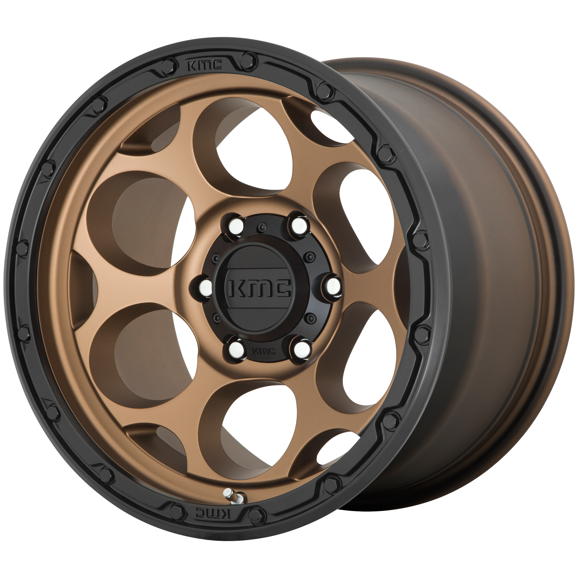 KM541 18X8.5 6X5.5 M-BRZ BLK LP 18MM
