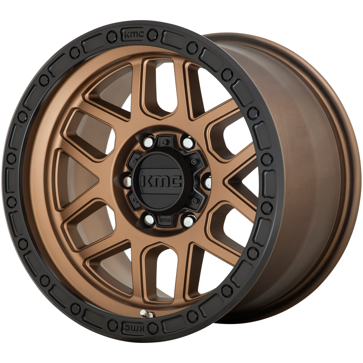 KM544 17X9 5X5.0 M-BRZ BLK LP 18MM