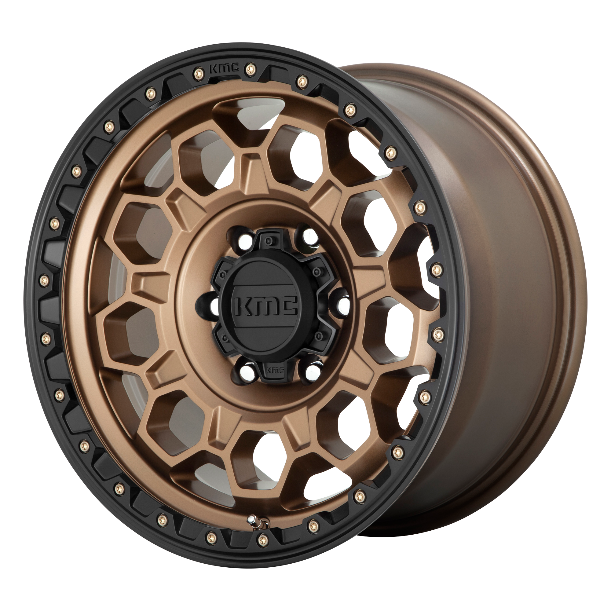 KM545 17X9 5X5.0 M-BRZ BLK LP -12MM