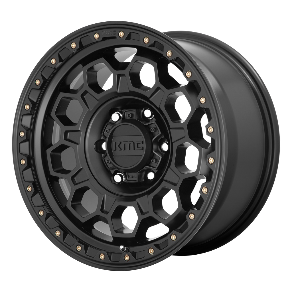 KM545 17X9 5X5.0 S-BLK -12MM