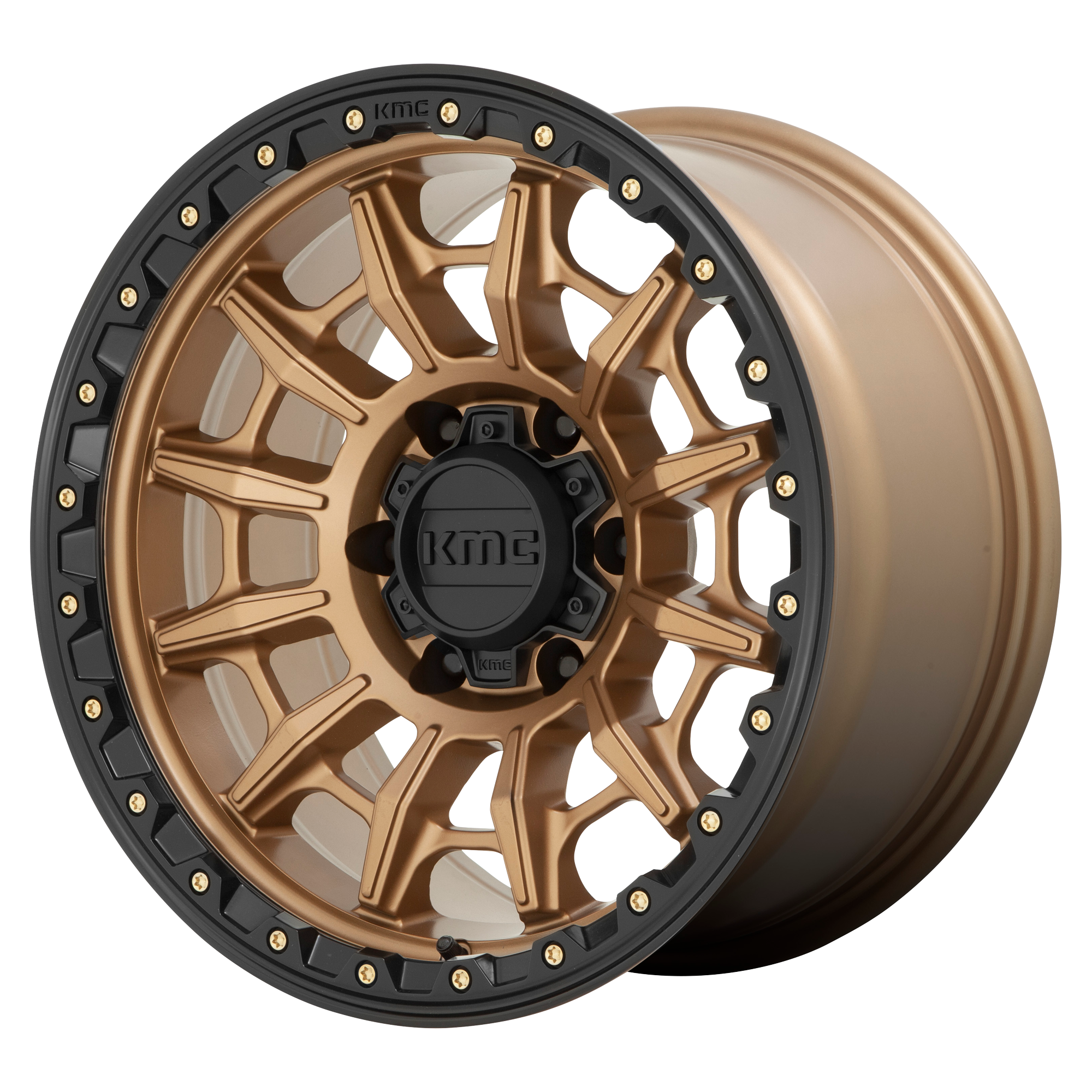 KM547 17X9 6X5.5 M-BRZ BLK-LP -12MM