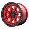 KM548 18X9 8X180 C-RED BLK-LP 00MM