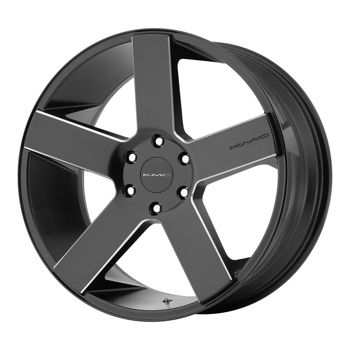 KM690 22X9 6X5.5 SG-BLK MILL 30MM