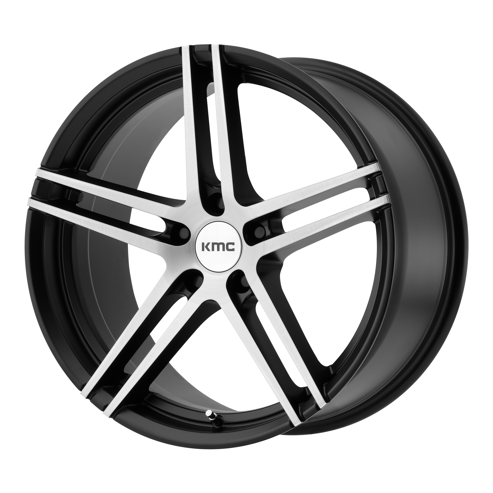 KM703 18X9.5 5X4.5 S-BLK BRUSH 35MM