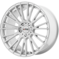 KM706 20X10 5X112 BRUSHED SLV 40MM