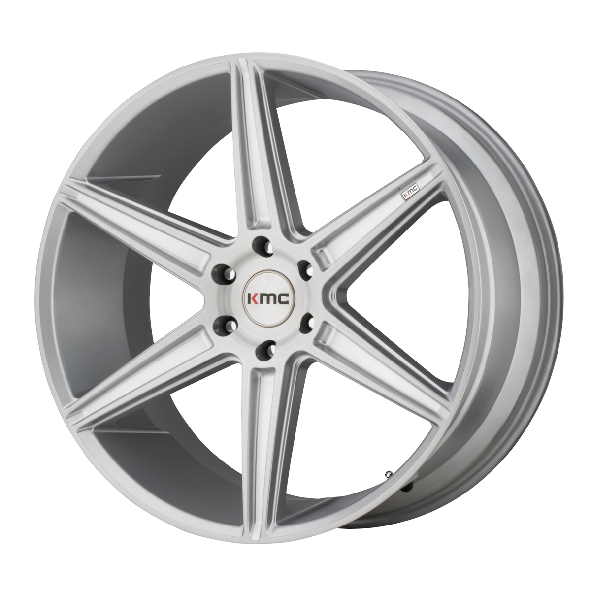 KM712 20X9 6X5.5 BRUSHED SLV 30MM