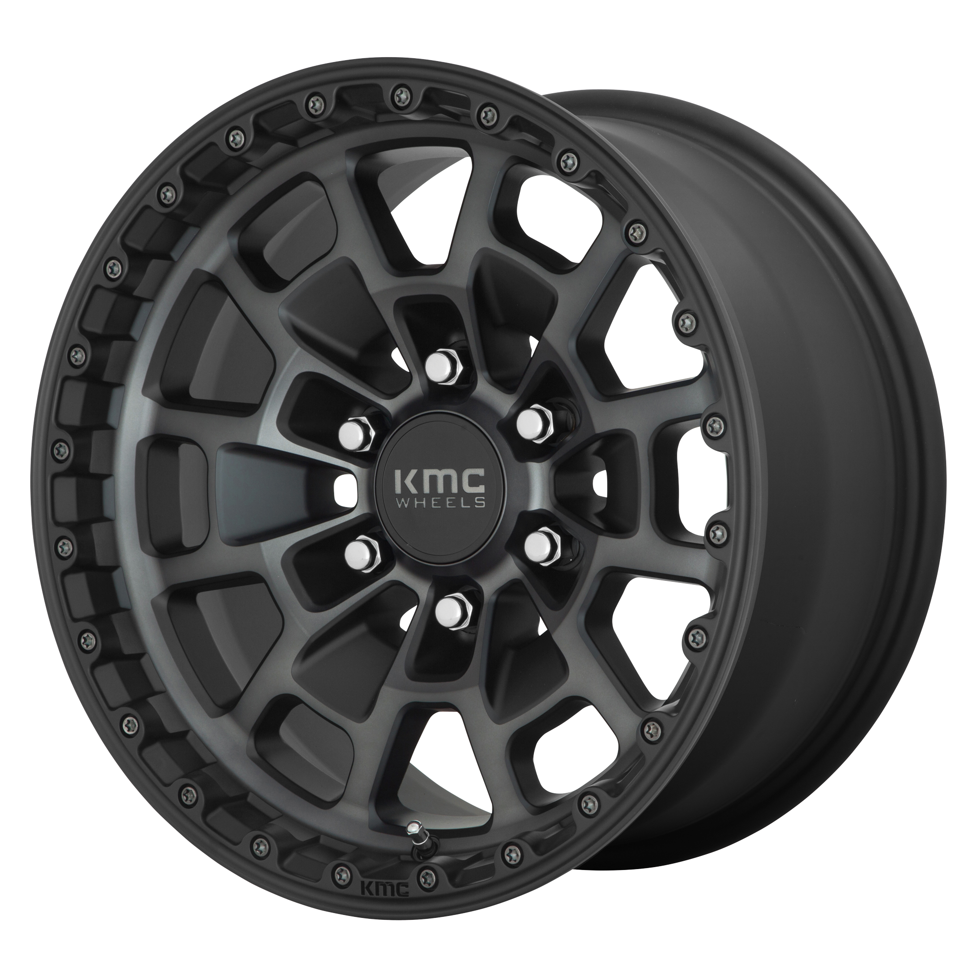 KM718 17X8.5 5X5.0 S-BLK GTCC 00MM