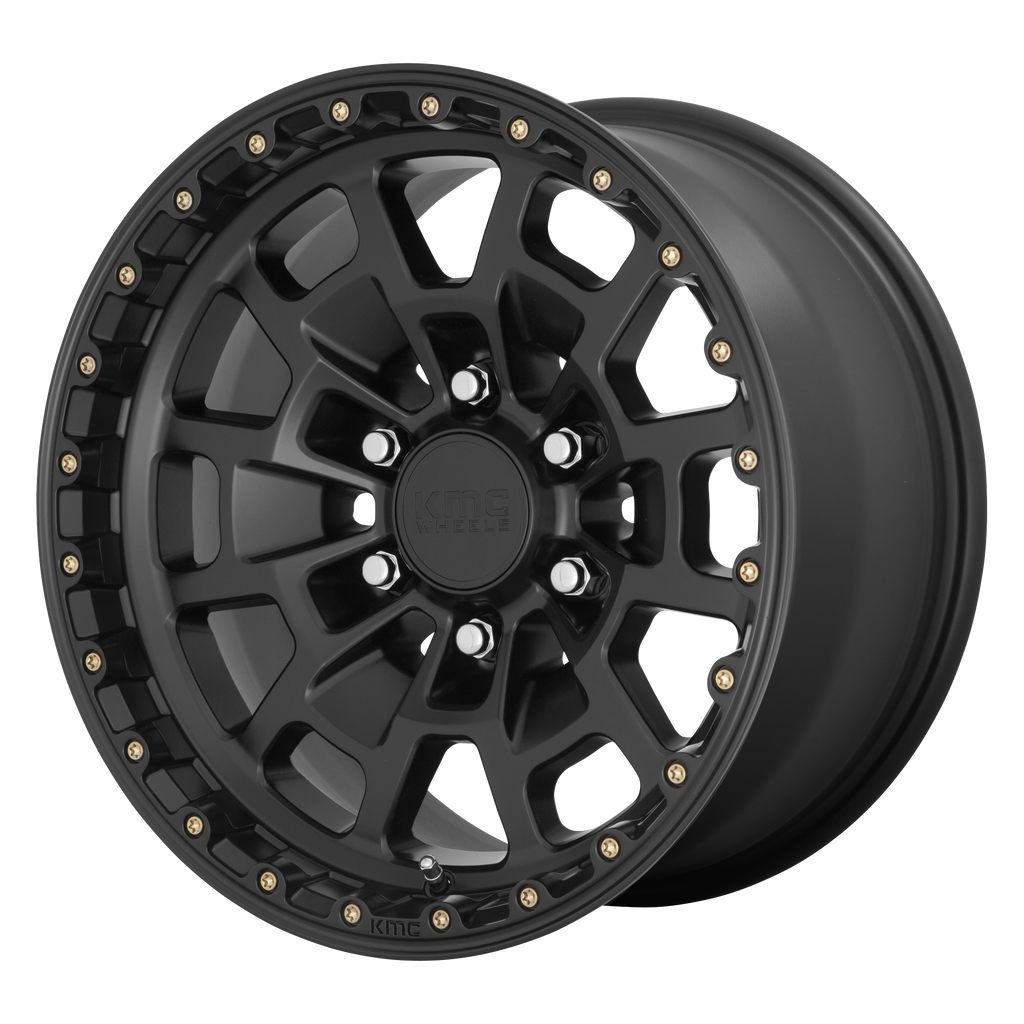 KM718 17X8.5 6X5.5 S-BLK 00MM