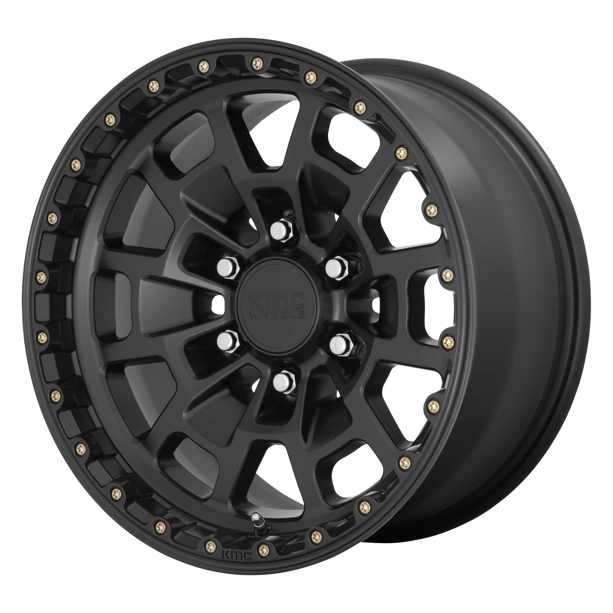 KM718 17X8.5 6X135 S-BLK 00MM