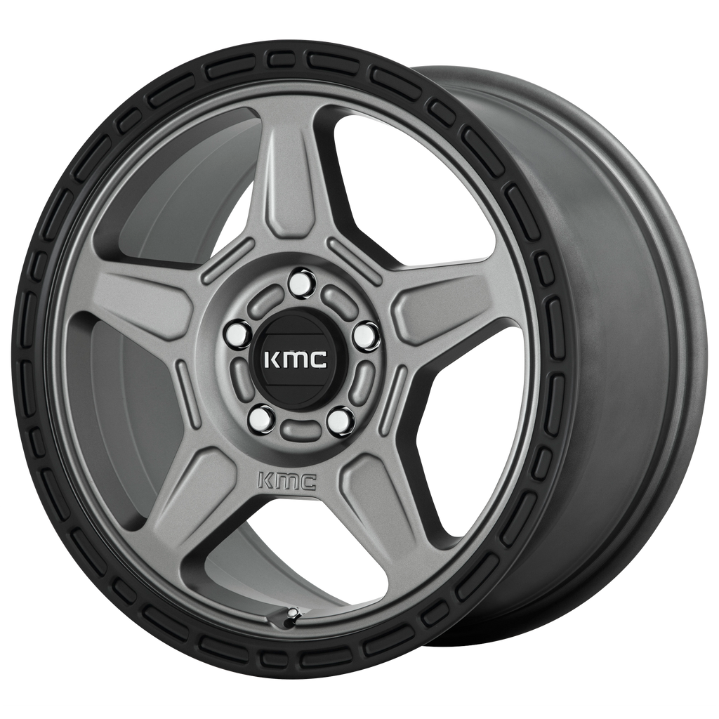 KM721 16X7 5X4.5 S-GRAY BLK LP 15MM