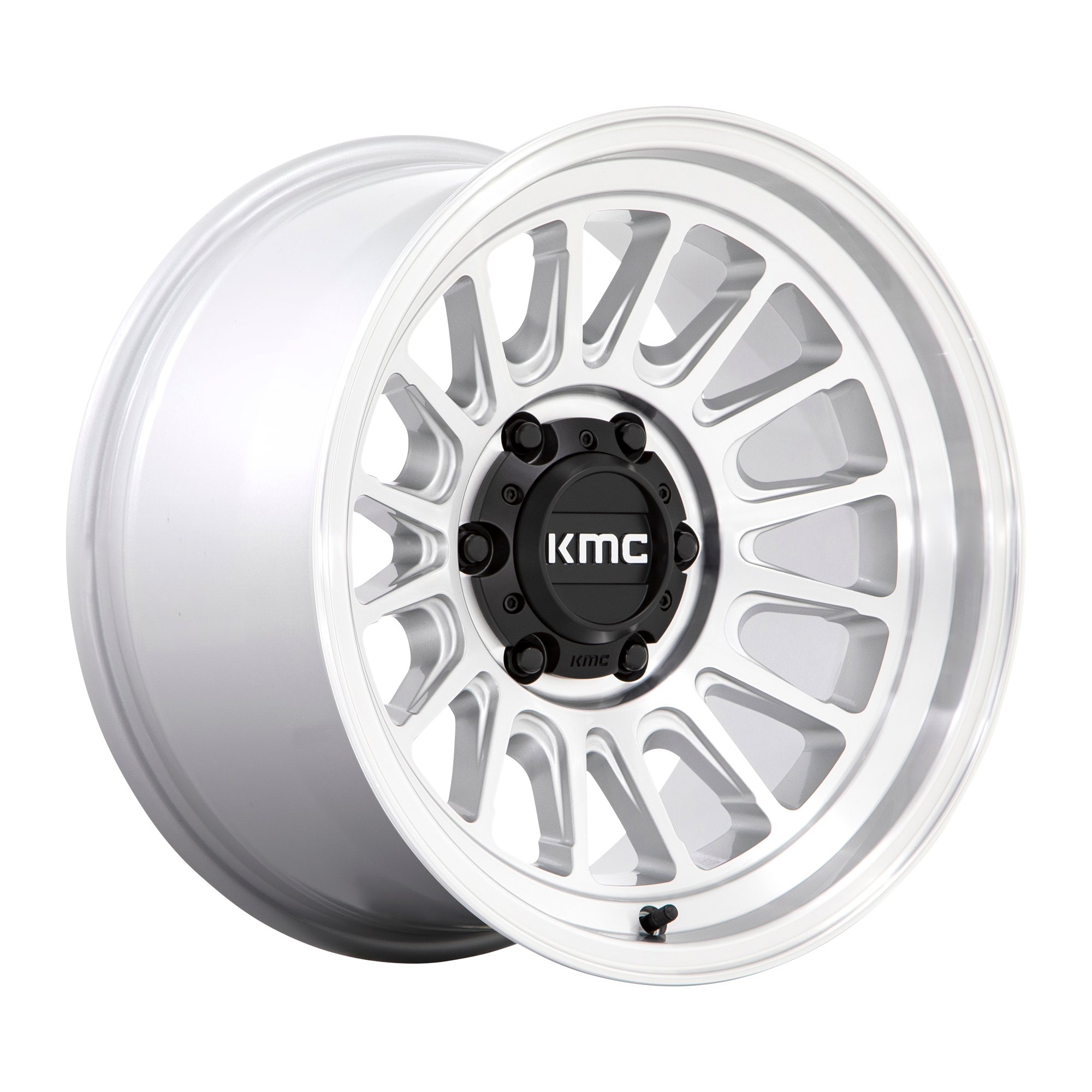 KM724 IMPACT OL 17X9 6X5.5 SLV-MACH -12