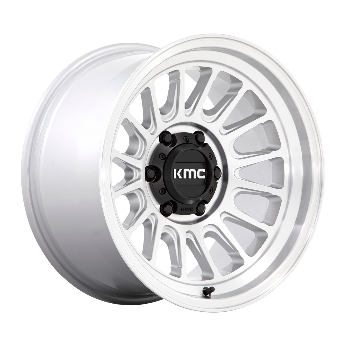 KM724 IMPACT OL 17X8.5 6X5.5 SLV-MACH +0