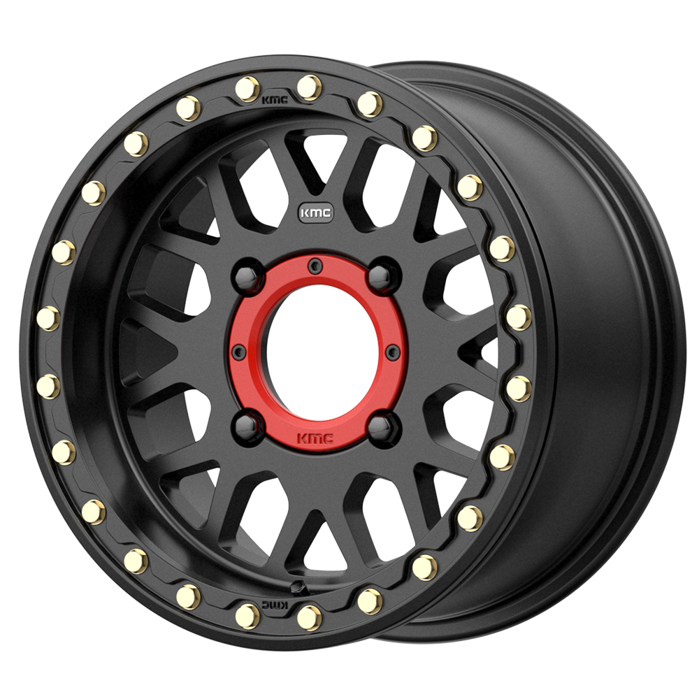 GRENADE UTV BL 15X6 4X137 S-BLK 38MM