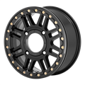 CAGE UTV BL 15X6 4X137 S-BLK BLK-RG +38